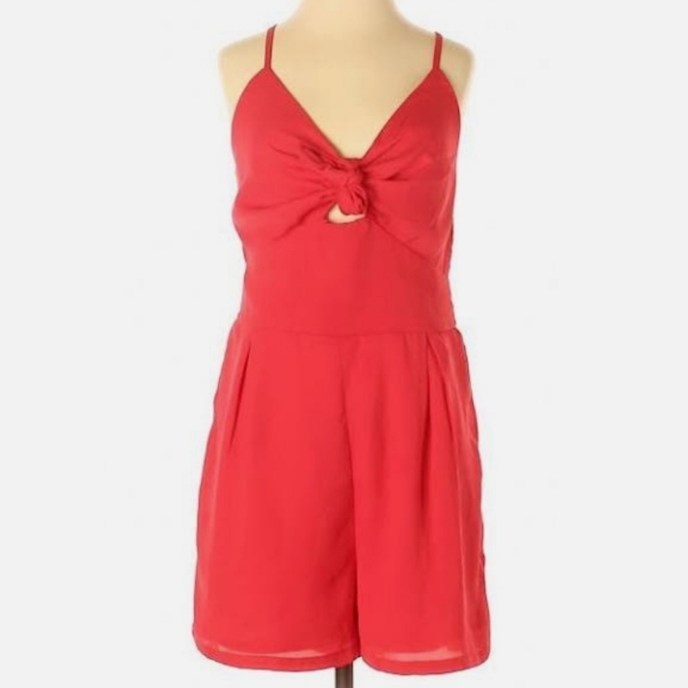 ❤ Women's Japna Red / Orange / Pink Romper Size M